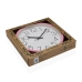 Horloge Murale Versa Rose Bois 4,2 x 30 x 30 cm