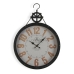 Reloj de Pared Versa Metal 61,5 x 7 x 40,5 cm