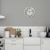 Wall Clock Versa White polypropylene 3,7 x 30 x 30 cm