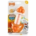 Giocattolo da mordere per cani Nylabone Arancio Bacon Artificiale M