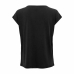 Dames-T-Shirt met Korte Mouwen Only Onlfree Life Mod.V-Neck Zwart