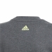 Child's Short Sleeve T-Shirt Adidas Essentials Big Logo Grey