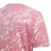 Maglia a Maniche Corte per Bambini Adidas Jg Fi Aop Rosa