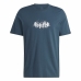 T-shirt Adidas Myst Linear Blå (M)