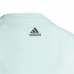 Camiseta de Manga Corta Infantil Adidas U Bl 2 Aguamarina