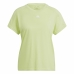 Camiseta de Manga Corta Mujer Adidas Tr-Es Dorado