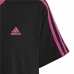 Děstké Tričko s krátkým rukávem Adidas Essentials Černý