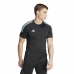 Heren Voetbal T-shirt met Korte Mouwen Adidas Tiro23 Cb Trjsy Zwart