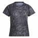 Camisola de Manga Curta Mulher Adidas Ri 3B Aop Preto