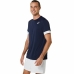 Camiseta Deportiva de Manga Corta Asics Court Azul marino Tenis