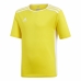 T-Shirt de Futebol para Crianças Adidas Entrada 18 Amarelo