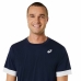 Camiseta Deportiva de Manga Corta Asics Court Azul marino Tenis