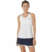 Kortermet sport-t-skjorte Asics Court Hvit Tennis