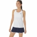 Maillot de Corps de Sport à Manches Coupe Asics Court Blanc Tennis