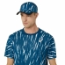 Maglia Sportiva a Maniche Corte Asics Game Ss Top Azzurro Tennis