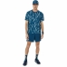 Camiseta Deportiva de Manga Corta Asics Game Ss Top Azul Tenis