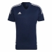 Heren Voetbal T-shirt met Korte Mouwen Adidas Con22 Blauw