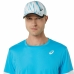 Maglia Sportiva a Maniche Corte Asics Court Ss Top Blu cielo Tennis