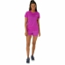 Camiseta de Manga Corta Mujer Asics Core Ss Top Rosa Fucsia