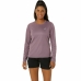 Camisa de Manga Larga Mujer Asics Core Ls Top Rosa Ciruela