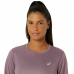 Camisa de Manga Larga Mujer Asics Core Ls Top Rosa Ciruela