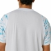 Camiseta Deportiva de Manga Corta Asics Game Ss Top Blanco Azul claro Tenis