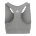 Reggiseno Sportivo Adidas Essentials Linear Logo Grigio