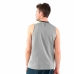 Heren-T-Shirt met Korte Mouwen Head Padel Tank Top Grijs