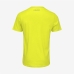 Camiseta Deportiva de Manga Corta Head Club Ivan Amarillo Tenis