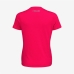 Sport T-shirt Korte Mouwen Head Club Lucy Donkerroze Tennis