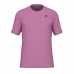 Camiseta Deportiva de Manga Corta Head Play Tech Uni Morado Tenis