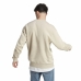 Herren Sweater ohne Kapuze Adidas All Szn Weiß Beige