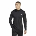 Μπλουζάκι Γυμναστικής για Ενήλικες Adidas Tr-Es+ 1I4Zip Μαύρο