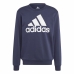 Herenhoodie Adidas Bl Fl Swt Blauw