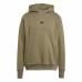 Sudadera con Capucha Hombre Adidas Z.N.E. Pr Marrón Ocre