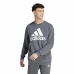 Herren Sweater ohne Kapuze Adidas Bl Fl  Grau