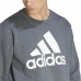 Herren Sweater ohne Kapuze Adidas Bl Fl  Grau