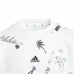 Bluza bez Kaptura dla Dziewczynki Adidas Jg Bluv Q3Sweat Biały