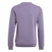 Sweatshirt zonder Capuchon voor Meisjes Adidas G Bl Swt Blauw Roze