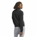 Chaqueta Deportiva para Mujer Adidas 3S Ft Qz Negro