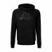 Sudadera con Capucha Hombre Kappa Zaiver Korporate Negro