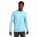 Herren Sweater ohne Kapuze Lee Wobbly Preppy Blau Wasser