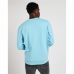 Herren Sweater ohne Kapuze Lee Wobbly Preppy Blau Wasser