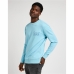 Herensweater zonder Capuchon Lee Wobbly Preppy Blauw Water