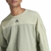 Herensweater zonder Capuchon Adidas Mel Crw Beige