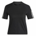 Women’s Short Sleeve T-Shirt Adidas Powerreact Black