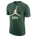 Ανδρική Μπλούζα με Κοντό Μανίκι Nike MIL M NK ES NBA SS TEE FD1474 323 Πράσινο