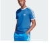 Heren-T-Shirt met Korte Mouwen Adidas IN7745 Blauw