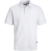 Kortarmet Pologenser til Menn Jack & Jones JPRBLASPENCER SS POLO 12251349 Hvit