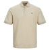 Polo de Manga Curta Homem Jack & Jones JPRBLUWIN POLO SS NOOS 12169064 Bege